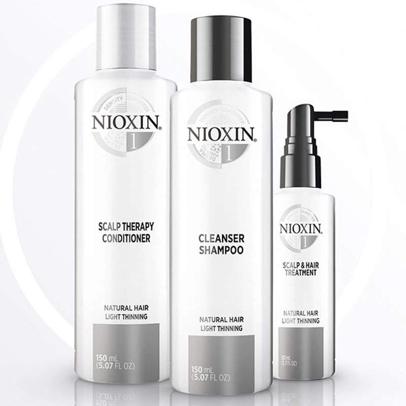 Kit system 1 pentru par 150 ml sampon + 150 ml balsam + 50 ml tratament 