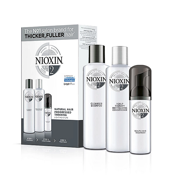Kit system 2 pentru par 150 ml sampon + 150 ml balsam + 40 ml tratament