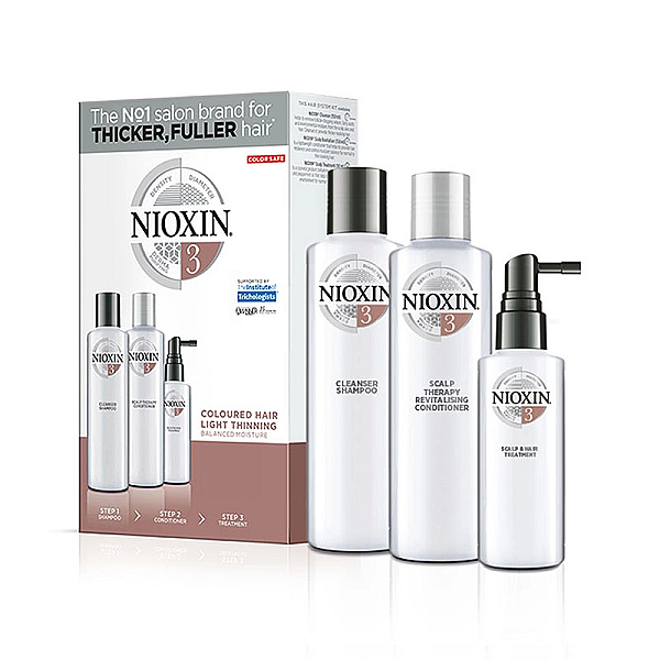 Kit system 3 pentru par 150 ml sampon + 150 ml balsam + 50 ml tratament 