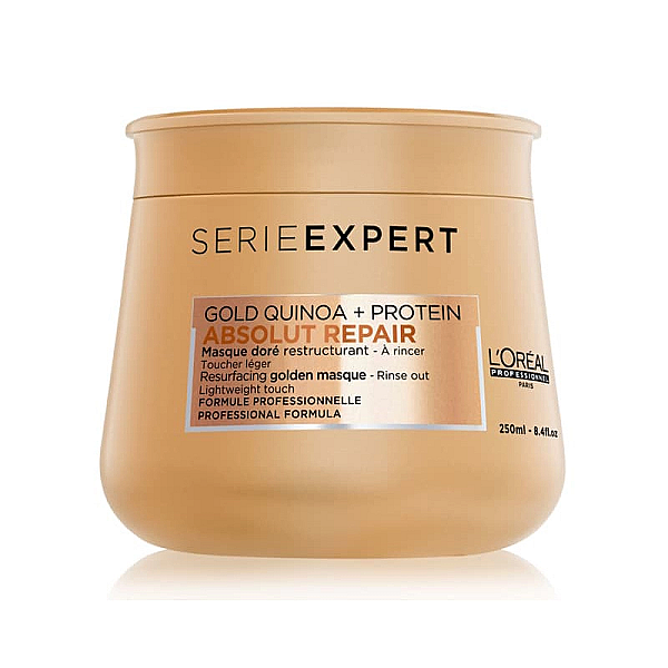 Masca aurie pentru restructurarea parului deteriorat serie expert absolut repair gold