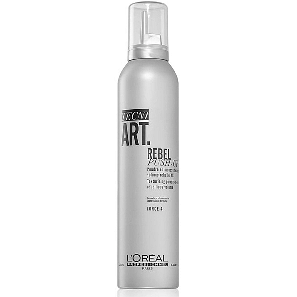 Spuma pudra texturizanta pentru volum tecni art rebel push-up 250ml 