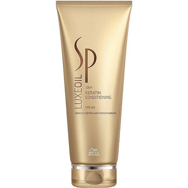 Balsam-crema regeneranta cu keratina pentru par deteriorat sp luxe oil