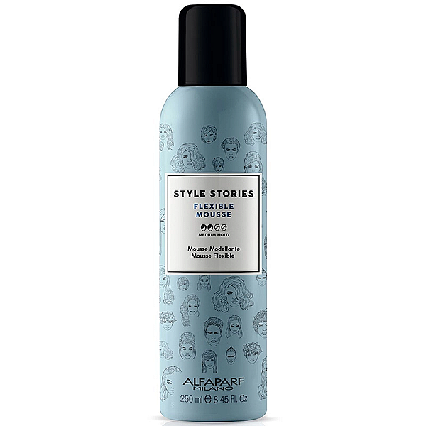 Spuma modelatoare cu fixare medie style stories flexible mousse 250ml