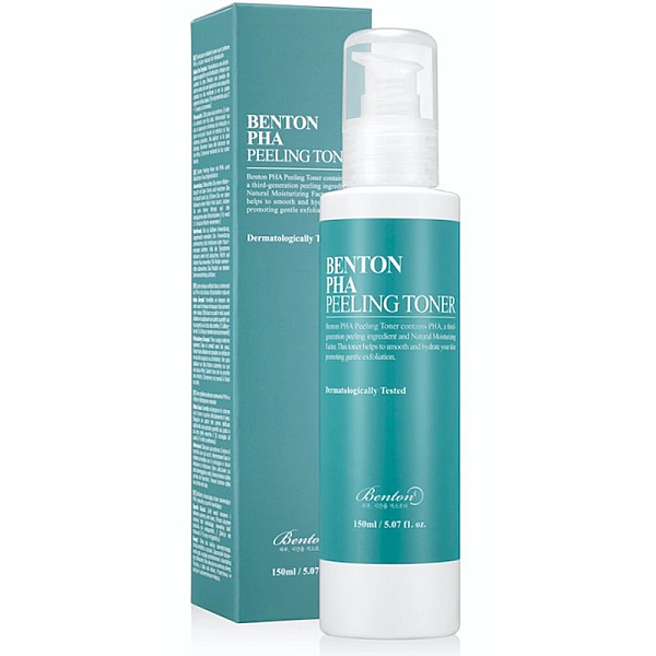 Toner cu efect de peeling si pha