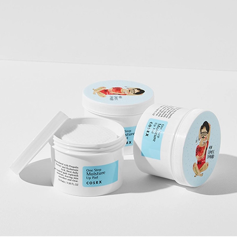 Dischete umede cu extract de propolis si acid hialuronic 70 bucati