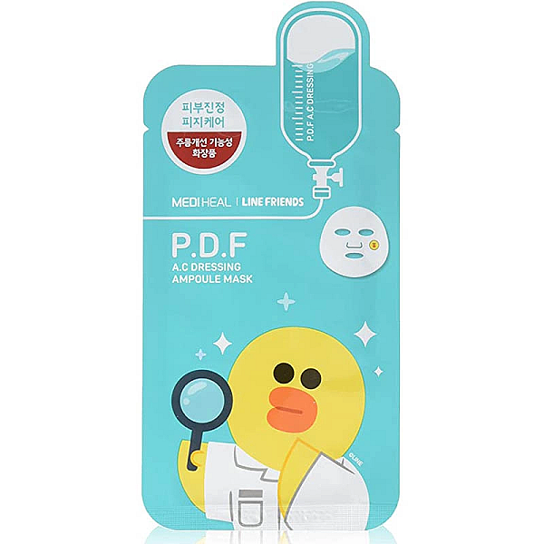 Masca pentru controlul sebumului, line friends 27ml 
