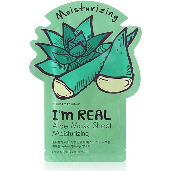 Masca i am real hidratanta cu aloe vera 