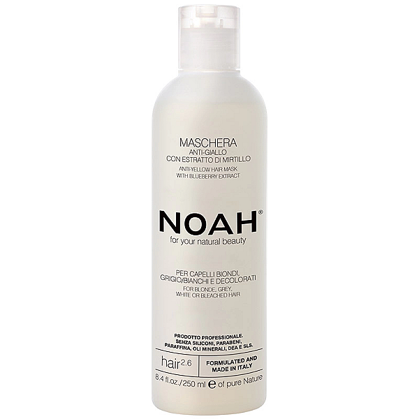 Masca naturala cu extract de afine pentru neutralizarea tonurilor de galben 250 ml