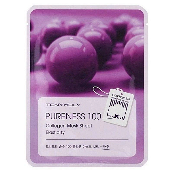 Masca cu colagen pentru elasticitate, pureness 100 