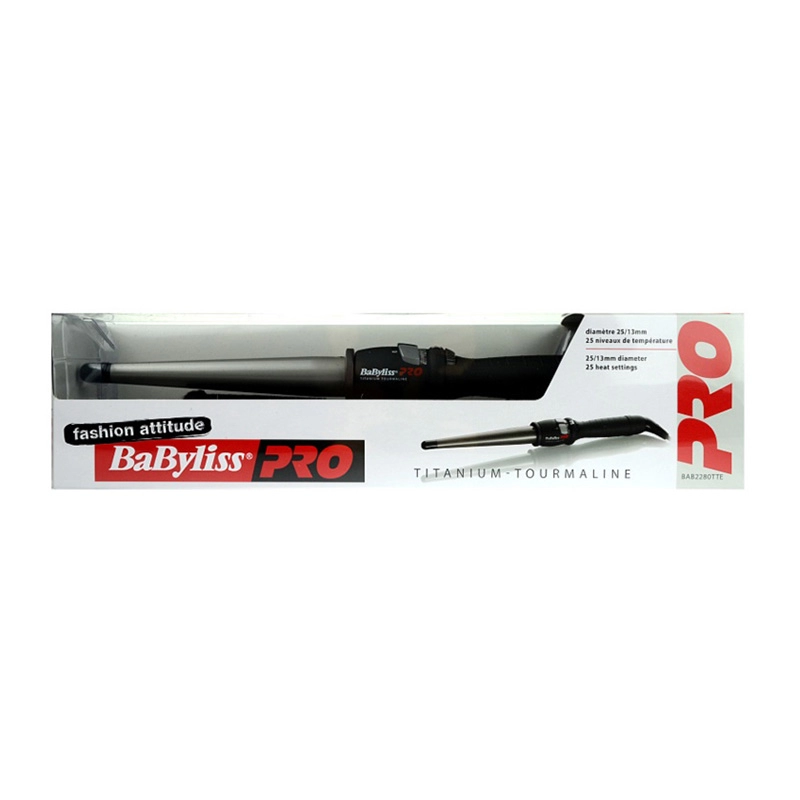 Ondulator conic profesional 13-25mm conical curling iron
