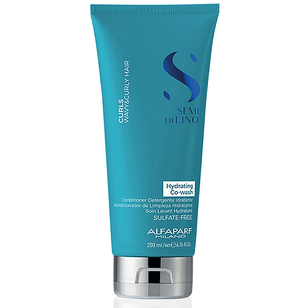 Balsam de curatare semi di lino pentru par cret sau ondulat curls hydrating co-wash