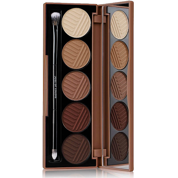 Paleta 5 farduri baked browns