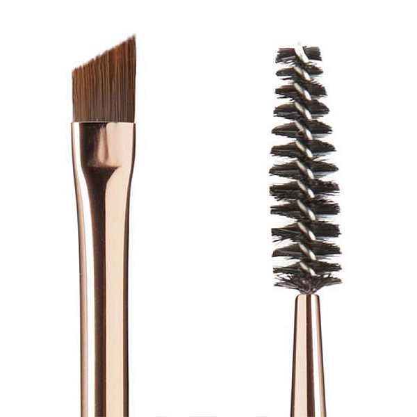Pensula pentru sprancene cu 2 capete winged liner