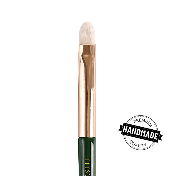 Pensula emerald pentru texturi cremoase/buze din par de capra m001s