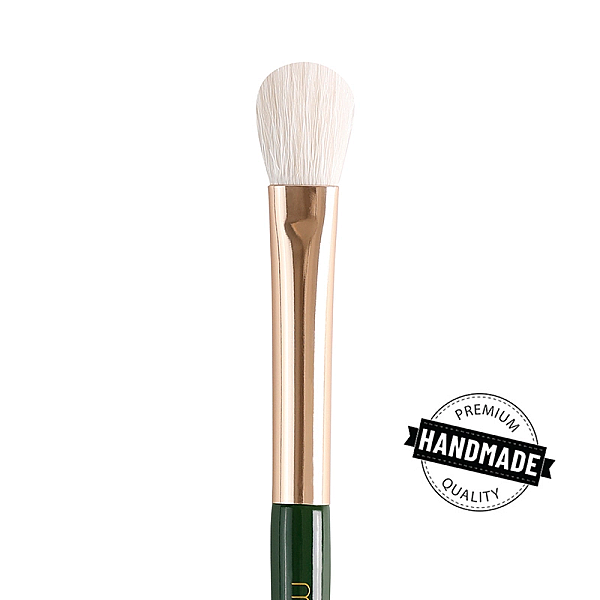 Pensula emerald pentru aplicare si blenduire fard din par de capra m014