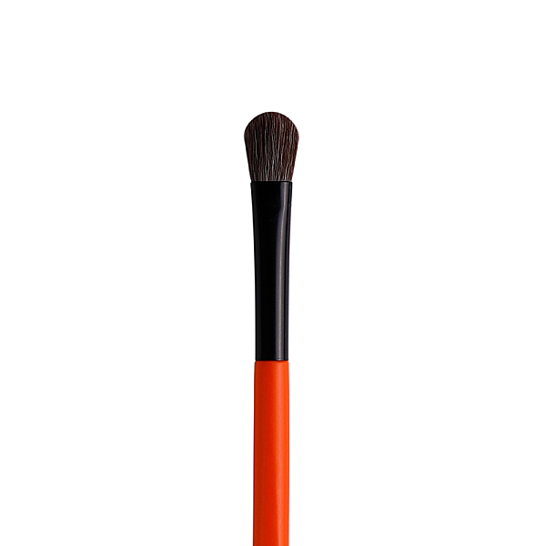 Pensula orange kiss pentru aplicare fard din fibra vegana si de mangusta o7