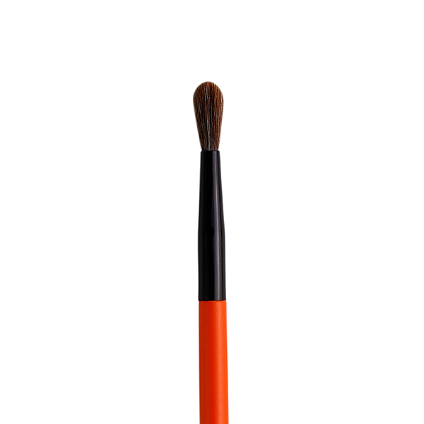 Pensula orange kiss pentru blending din fibra vegana si de bursuc  o11