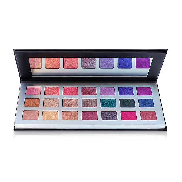 Paleta 21 farduri cremoase electric mousse palette