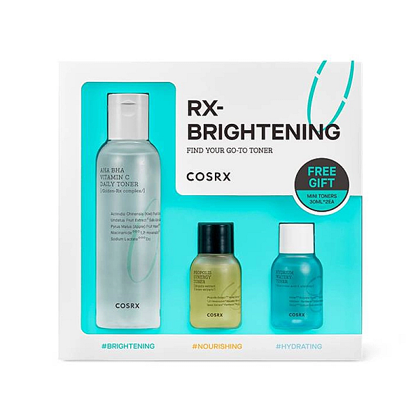 Set toner rx pentru luminozitate, plus mini tonere find your go-to toner