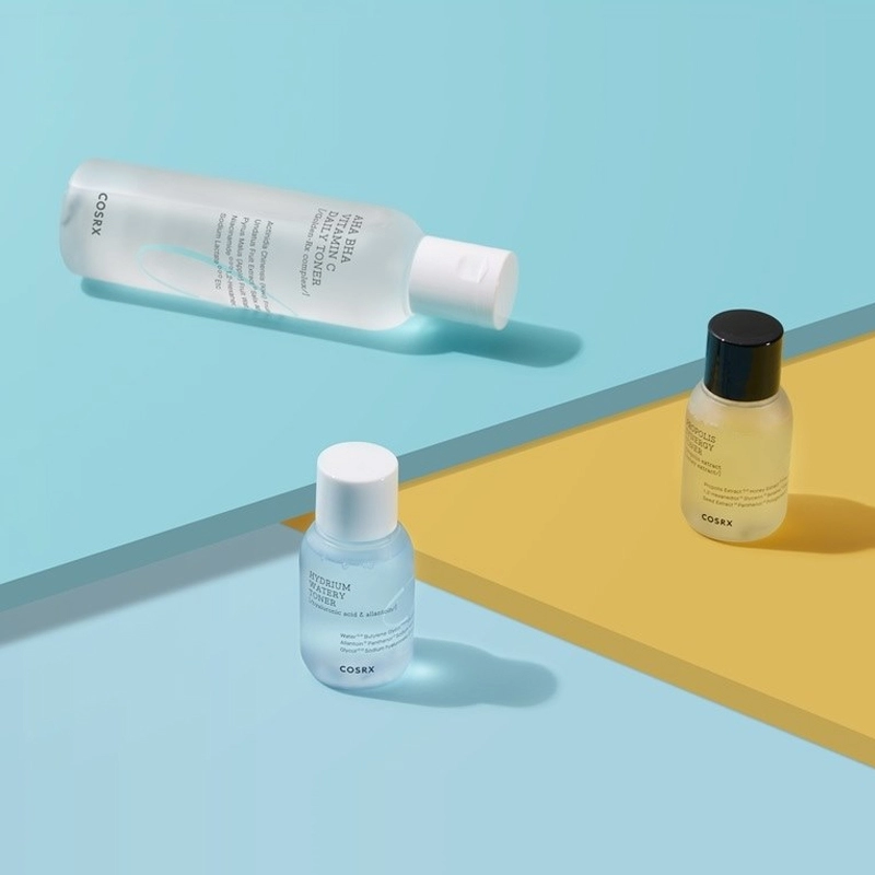 Set toner rx pentru luminozitate, plus mini tonere find your go-to toner