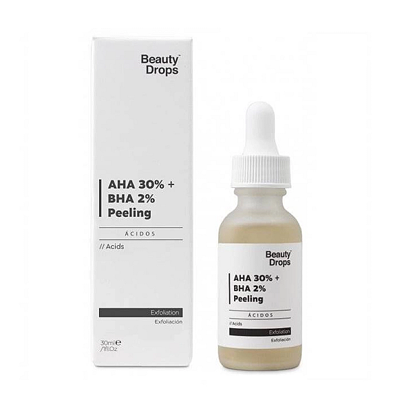 Exfoliant cu aha 30% + bha 2%