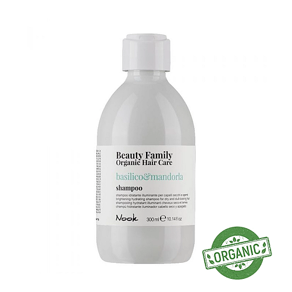 Sampon pentru par uscat beauty family basilico si mandorla shampoo dry and dull