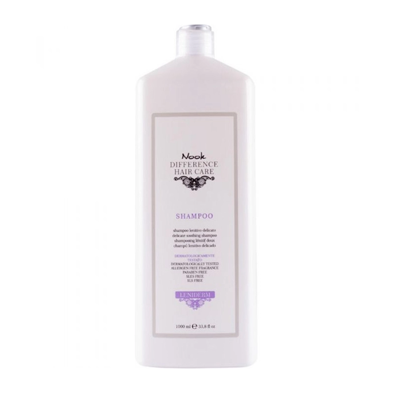 Sampon calmant pentru scalp iritat difference hair care leniderm shampoo