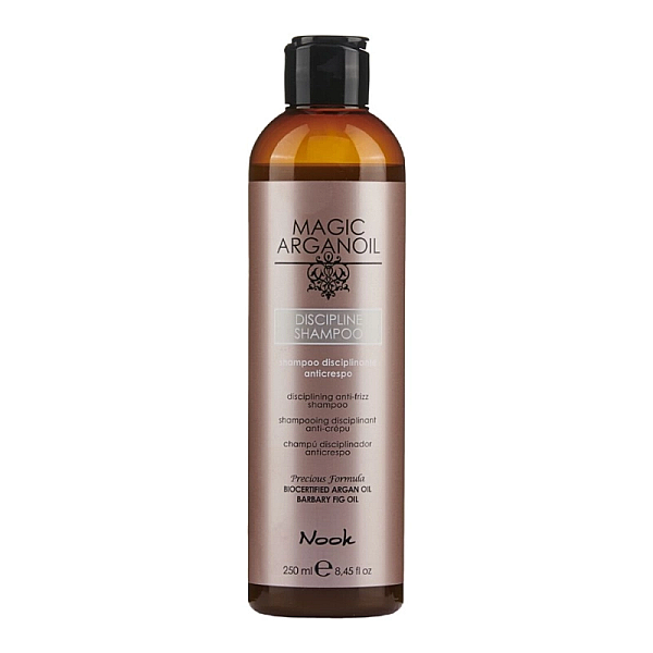 Sampon pentru netezirea parului magic argan oil discipline shampoo
