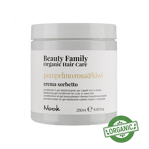 Balsam pentru parul ondulat beauty family pompelmo rosa si kiwi conditioner curly or wavy hair