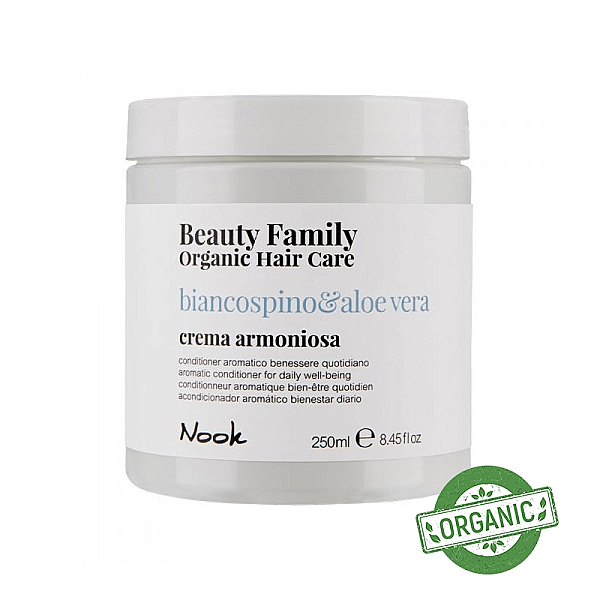 Balsam aromatic beauty family biancospino si aloe vera conditioner all type of hair