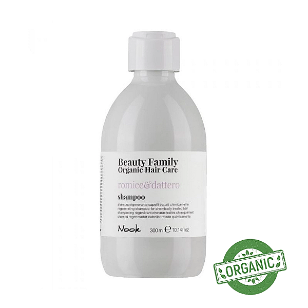 Sampon regenerator pentru par vopsit beauty family romice si dattero shampoo color and treated hair