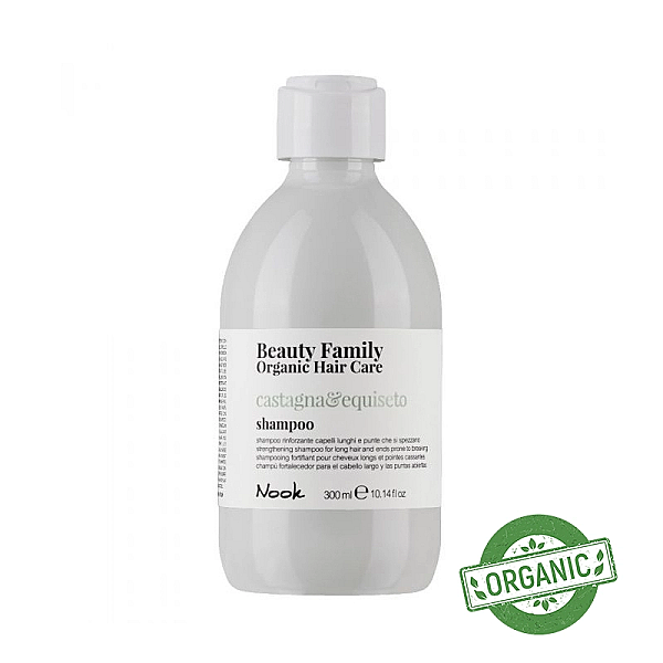 Sampon pentru intarirea parului lung beauty family castagna si equiseto shampoo long hair