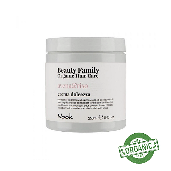 Balsam pentru par subtire beauty family avena si riso conditioner delicate and thin hair