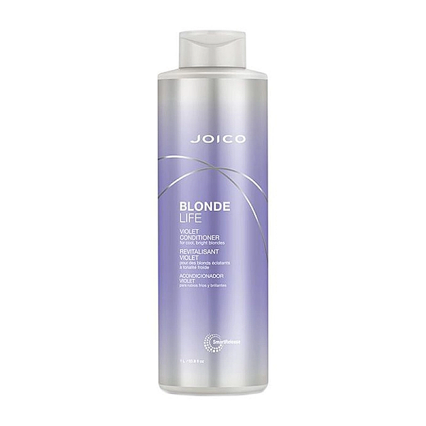 Balsam pentru par blond cu tonuri reci blonde life violet