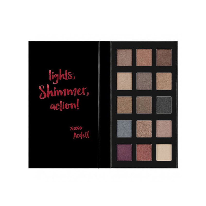Paleta 15 farduri de ochi sidefate  pro eyeshadow
