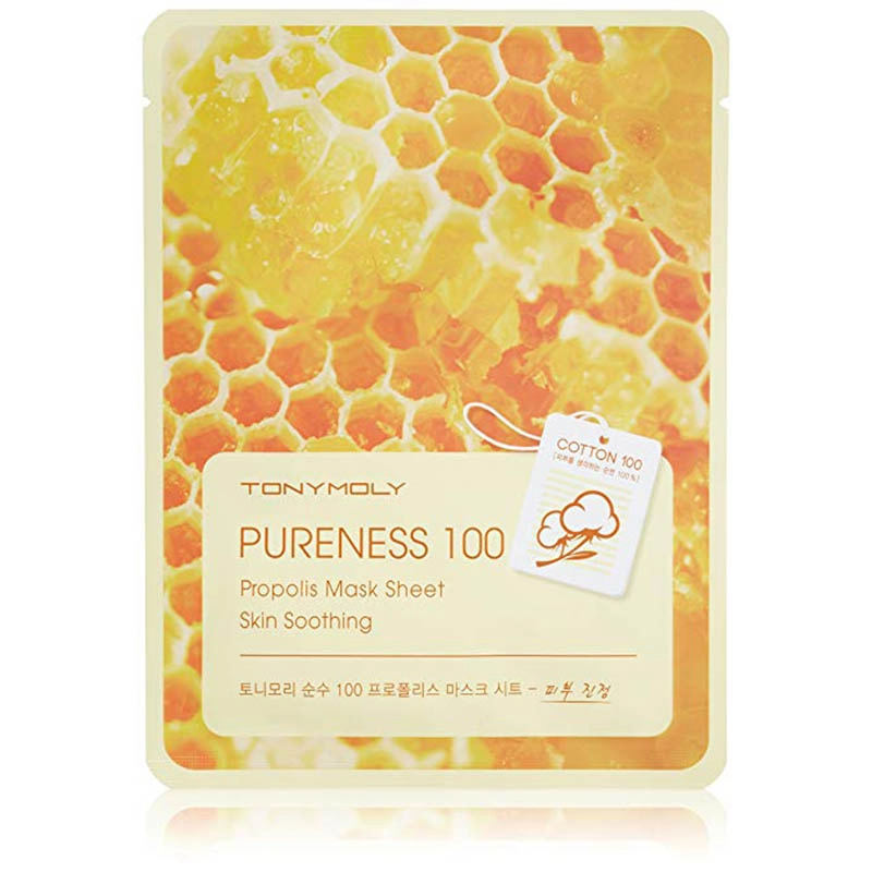 Masca cu efect calmant, pureness 100, cu propolis
