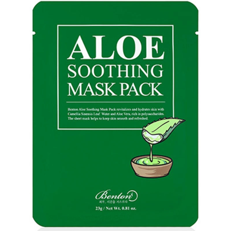 Masca cu efect calmant si extract de aloe vera