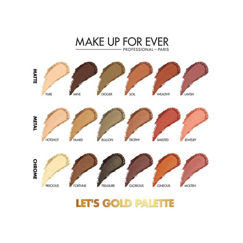 Paleta farduri let s gold