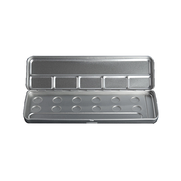Metal box 12 acuarele 