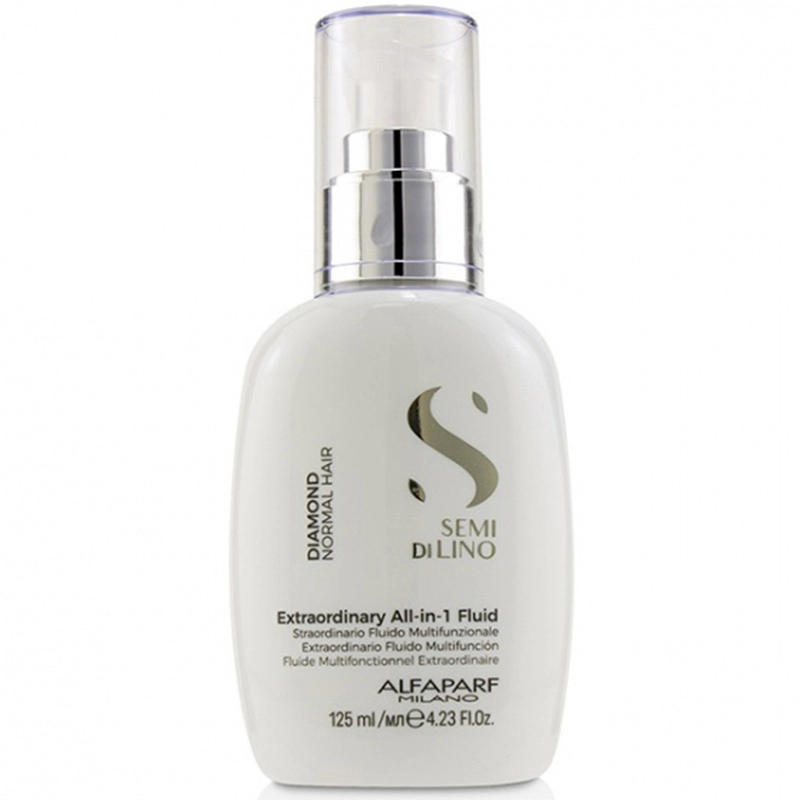 Fluid semi di lino de stralucire fara clatire 125ml diamond leave-in fluid all in 1