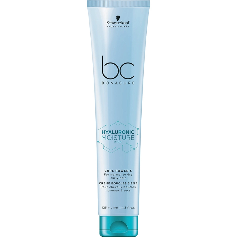 Crema pentru definirea buclelor bonacure hyaluronic moisture kick 125 ml