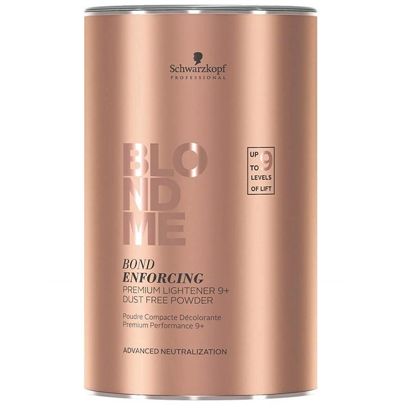 Pudra decoloranta blondme bond enforcing premium lightner 9+ 450g