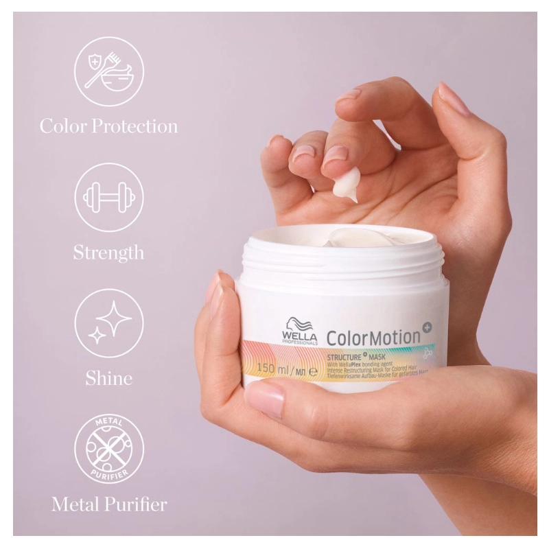 Masca restructuranta pentru par vopsit color motion+ structure+ mask for colored hair