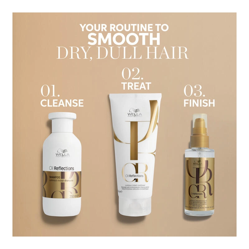 Balsam hidratant pentru un par stralucitor si catifelat oil reflections luminous conditioner