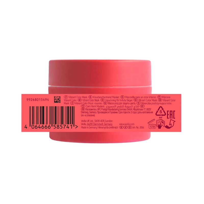 Masca pentru par vopsit cu structura fina sau normala invigo brilliance mask fine 