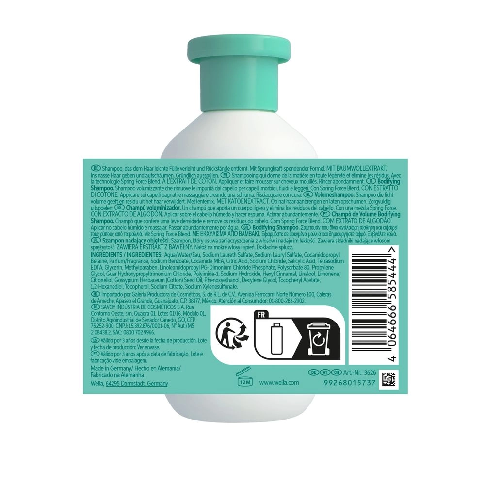 Sampon pentru volum invigo volume boost shampoo