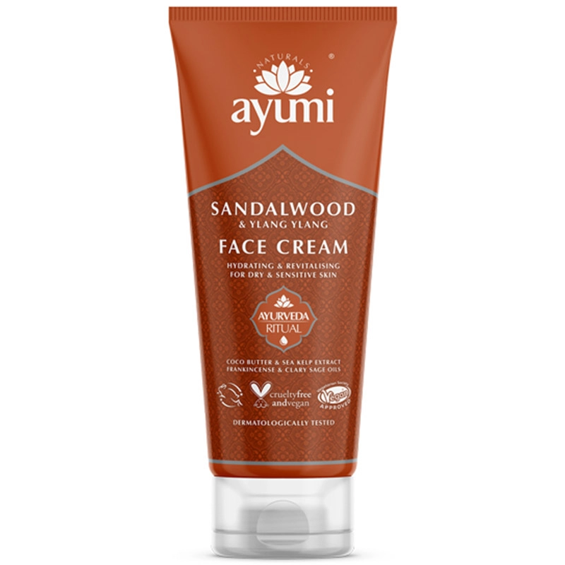 Crema de fata pentru ten uscat si sensibil cu lemn de santal si ylang ylang