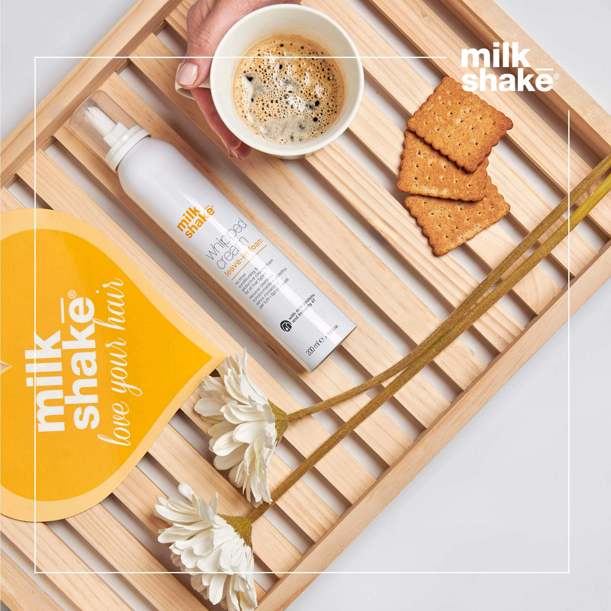 Spuma hidratanta leave-in whipped cream