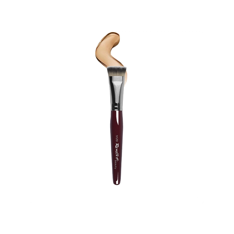 Pensula plata sintetica varf drept blush/texturi cremoase hf20 