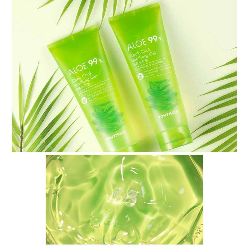Gel calmant cu 99% aloe vera, chok chok